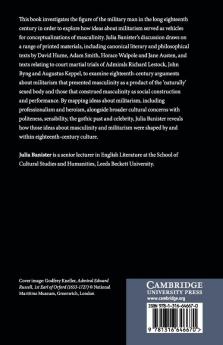 Masculinity Militarism and Eighteenth-Century Culture 1689-1815