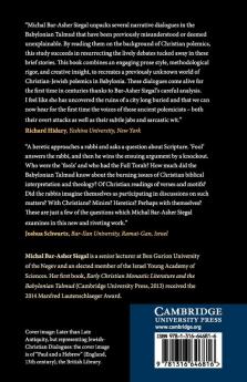 Jewish-Christian Dialogues on Scripture in Late Antiquity