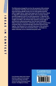 Eucharist and the Poetic Imagination in Early Modern England