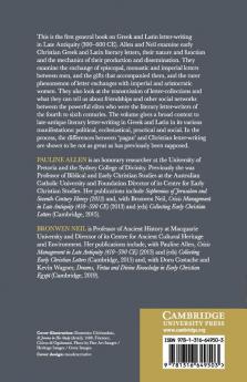 Greek and Latin Letters in Late Antiquity