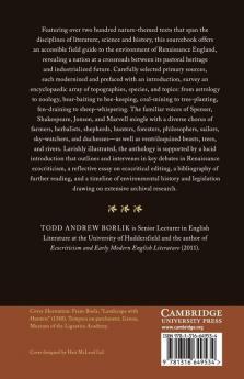 Literature and Nature in the English Renaissance