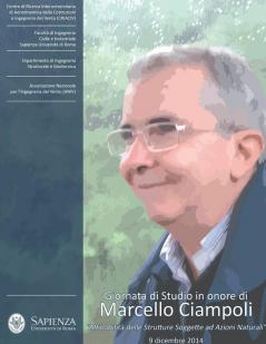 Giornata di studio in onore di Marcello Ciampoli - Affidabilità delle Strutture Soggette ad Azioni Naturali