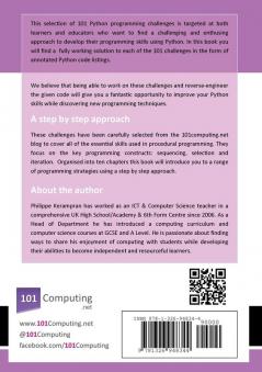 101 Python Challenges with Solutions / Code Listings