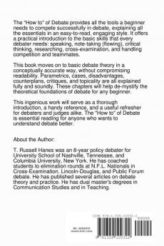 The How to of Debate