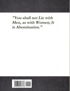 Torah Gematria of the Set-Apart Spirit - The Homosexuality