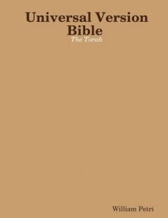 Universal Version Bible The Torah