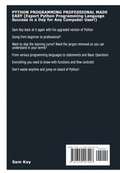 Python Programming Professional Made Easy