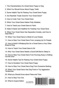 New Improved Great Dane Understanding and Training Guide Book