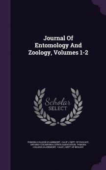 Journal Of Entomology And Zoology Volumes 1-2