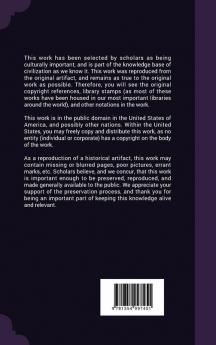 Reflections on the Political Situation in India With a Personal Note and Extracts From Indian and English Newspapers Etcetra