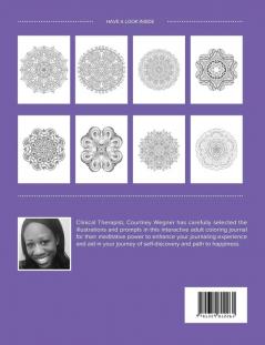 Adult Coloring Journal: Grief (Mandala Illustrations Purple Mist)