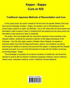 Kappo - Sappo Cure or Kill: Traditional Japanese Methods of Resuscitation and Cure