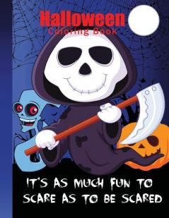 Cute Halloween Coloring Book