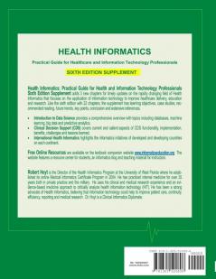 Health Informatics Sixth Edition Supplement