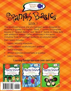 Book 1 Spanish Basics (Grades 3-6)