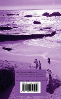 Alive! little penguin friends - Violet duotone - Photo Art Notebooks (5 x 8 series)