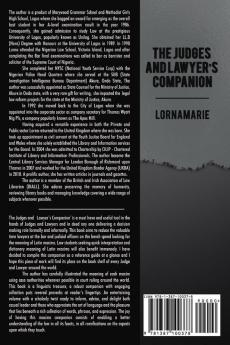 The Judges and Lawyer's Companion
