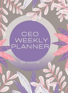 CEO Weekly Planner