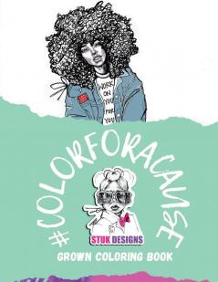STUK Designs Grown Coloring Book