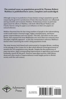 An Essay on the Principle of Population