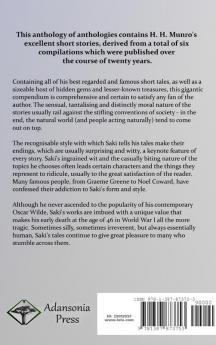 The Complete Short Stories of Saki: Reginald Reginald in Russia The Chronicles of Clovis Beasts and Super Beasts The Toys of Peace The Square Egg (Hardcover)