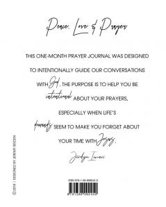 Peace Love and Prayer: Prayer and Reflection Journal for Millennials