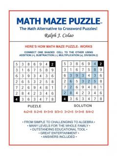 Math Maze Puzzle