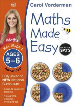 Maths Made Easy: Advanced, Ages 5-6 (Key Stage 1)