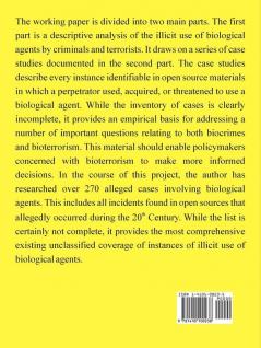 Bioterrorism and Biocrimes: The Illicit Use of Biological Agents Since 1900