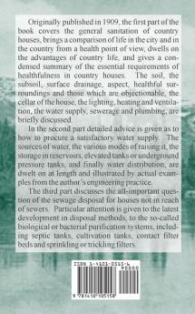 The Sanitation Water Supply and Sewage Disposal of Country Houses