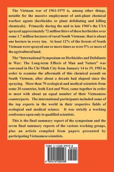 Herbicides and Defoliants in War: The Long-term Effects on Man and Nature