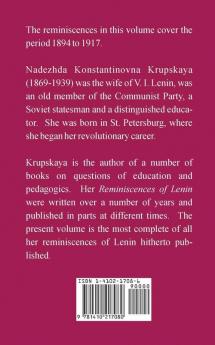 Reminiscences of Lenin