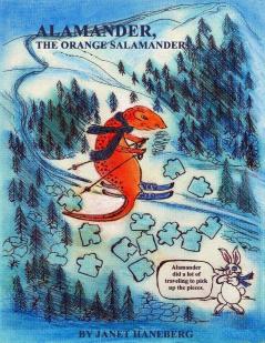 Alamander the Orange Salamander