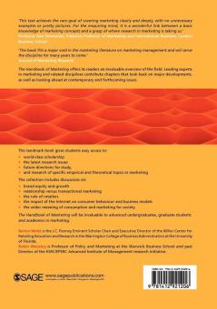 Handbook of Marketing