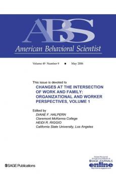 Changes at the Intersection of Work and Family Volume 1