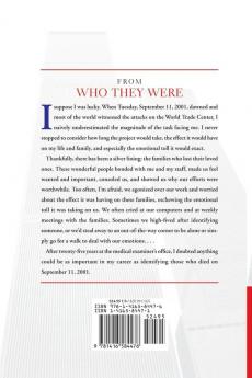 Who They Were: Inside the World Trade Center DNA Story: The Unprecedented Effort to Identify the Missing