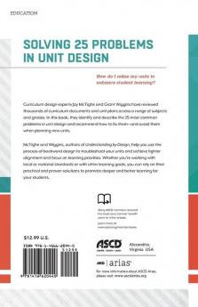 Solving 25 Problems in Unit Design