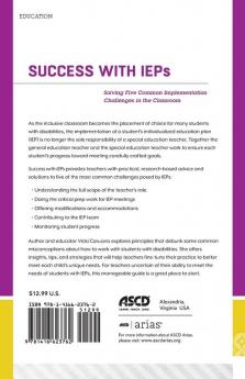 Success with IEPs: Solving Five Common Implementation Challenges in the Classroom (ASCD Arias)