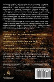 A 1 and 2 Timothy and Titus