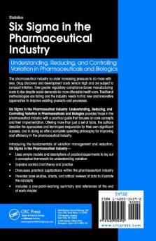 Six Sigma in the Pharmaceutical Industry