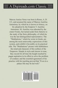 The Meditations of Marcus Aurelius
