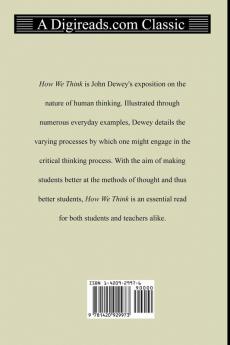How We Think