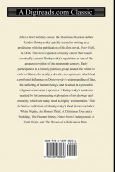 The Best Short Stories of Fyodor Dostoyevsky