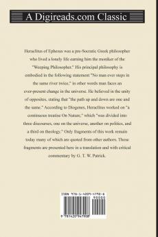 The Fragments of Heraclitus