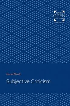 Subjective Criticism