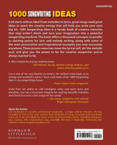 1000 Songwriting Ideas