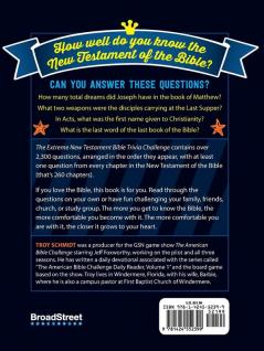 The Extreme New Testament Bible Trivia Challenge