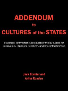 Addendum to Cultures of the States