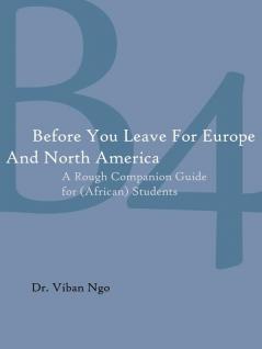 Before You Leave for Europe and North America