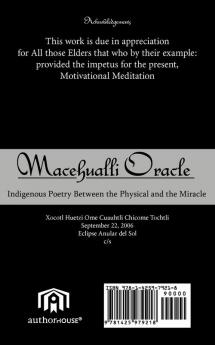 Macehualli Oracle: Indigenous Poetry Between the Physical and the Miracle